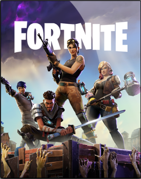 An official game cover of Fortnite sometime in 2019. The cover was posted anonymously in Devianart.